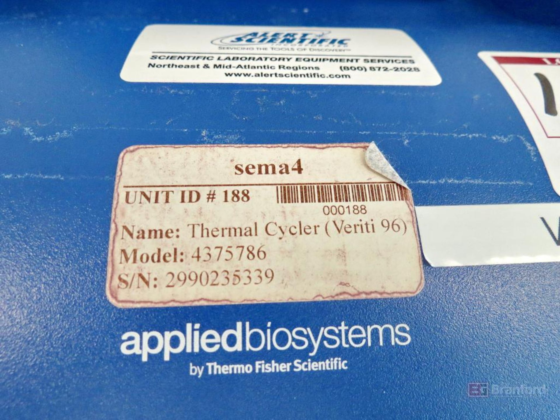 Thermo Applied Biosystems Veriti 96-Well Thermal Cycler - Image 2 of 3