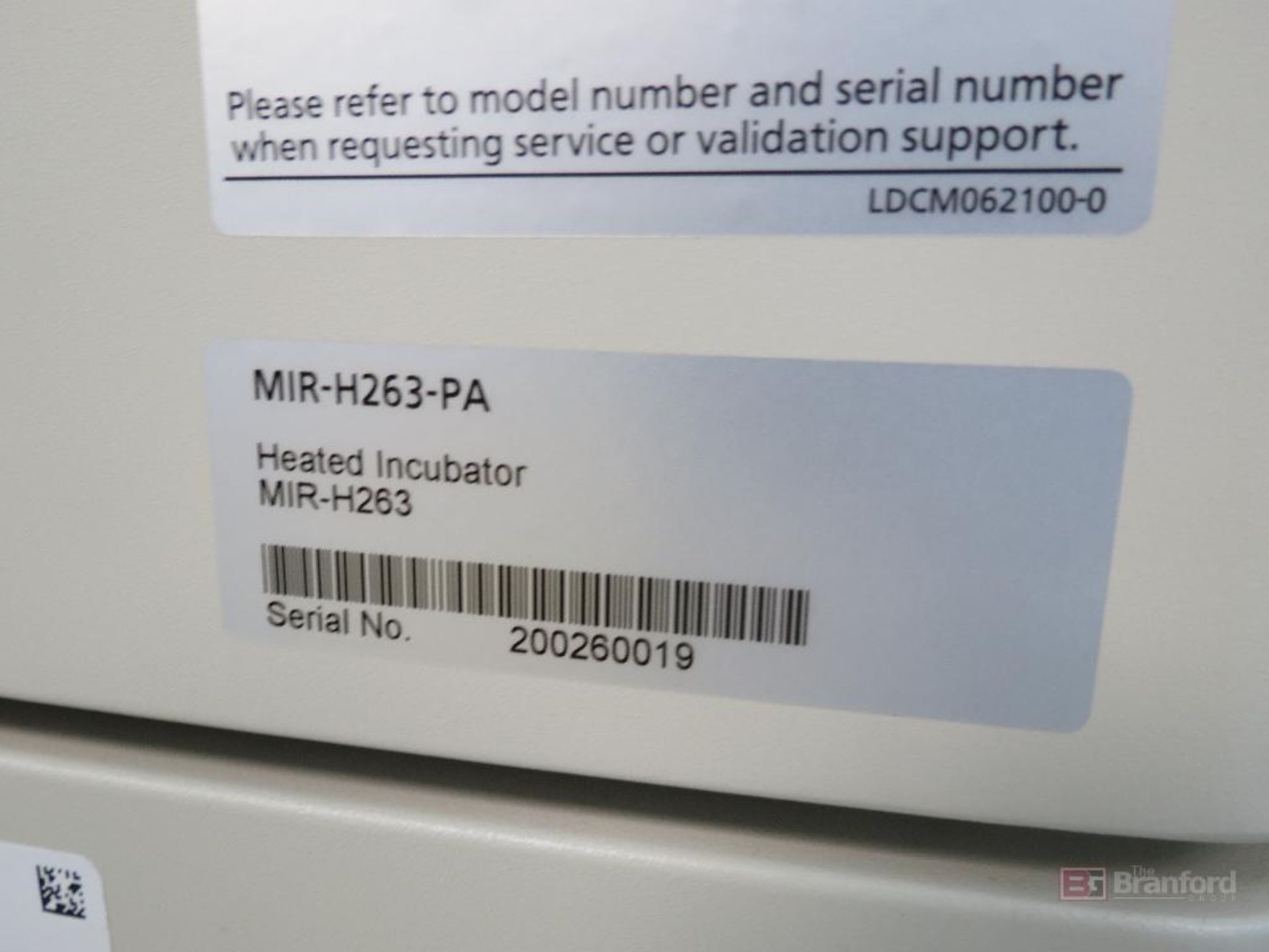 PHCbi MIR-H263-PA Heated Incubator - Image 3 of 5