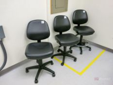 Lot of (3) Lab Style Chairs