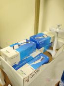 Lot of (6) Rainin / Mettler Toledo Manual Pipettes New in Box w/ Stands