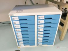 Thermo Scientific 18-Drawer Sample Tray Rack