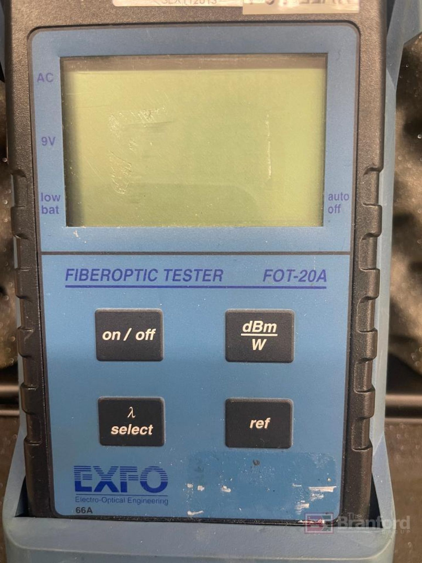 EXFO FOT-20A Fiberoptic Tester - Image 3 of 3
