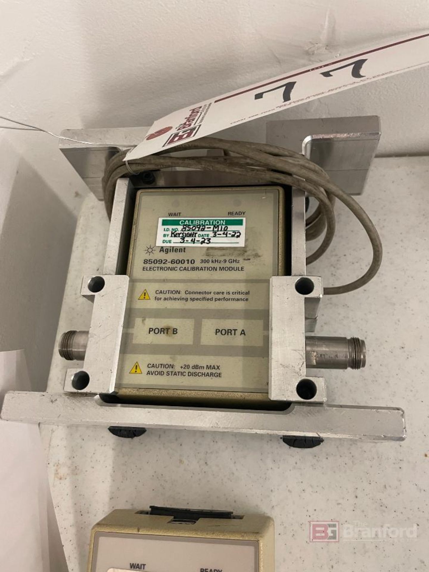 (4) Agilent 85092-60010 Electronic Calibration Modules