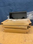 (4) Middle Atlantic Products 4SP Hinged Plexi Security