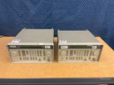 Hewlett Packard 8647A & 8648B Signal Generators