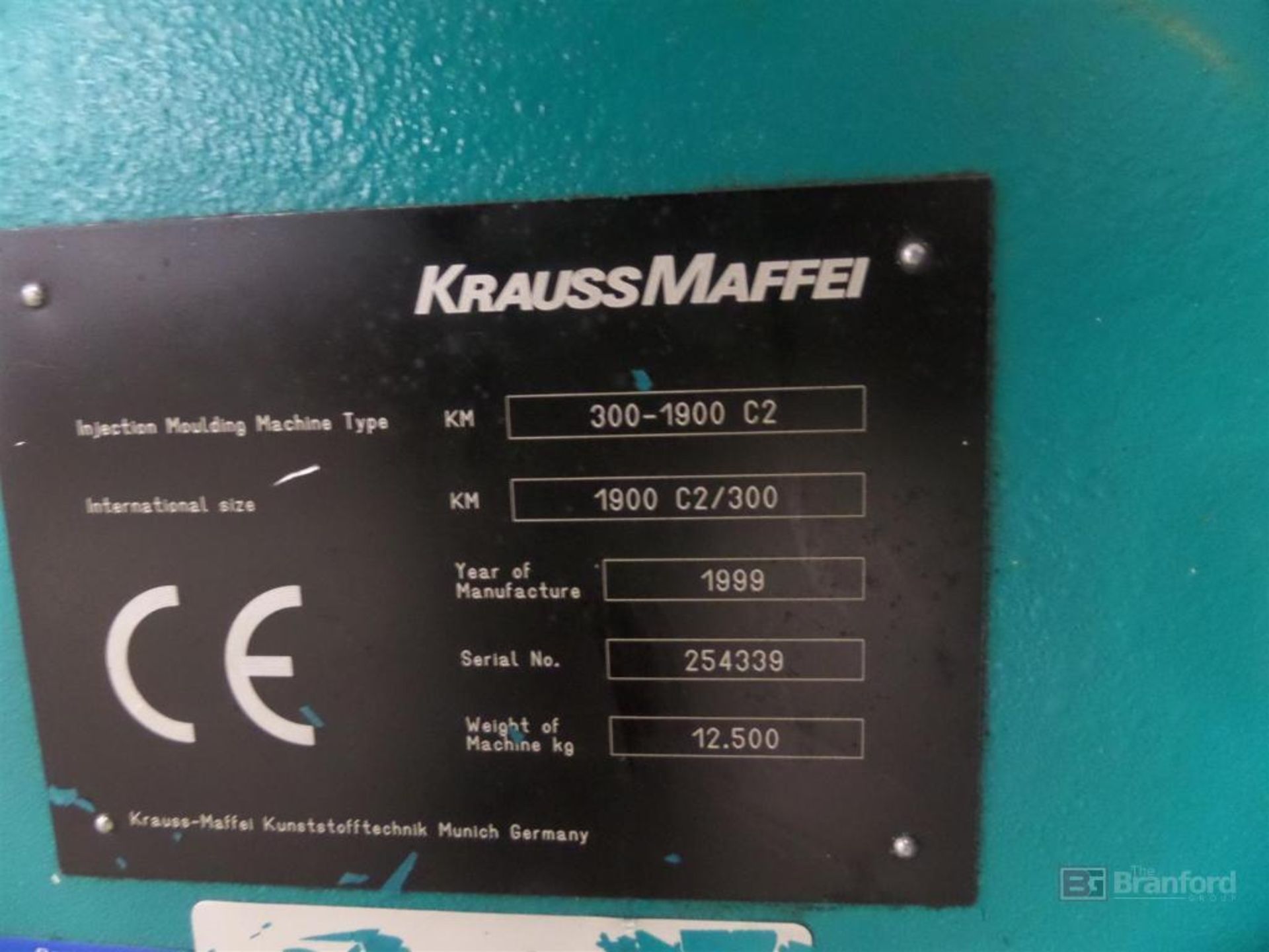 Krauss Maffei 300-1900 C2 Injection Molding Machine - Image 18 of 18