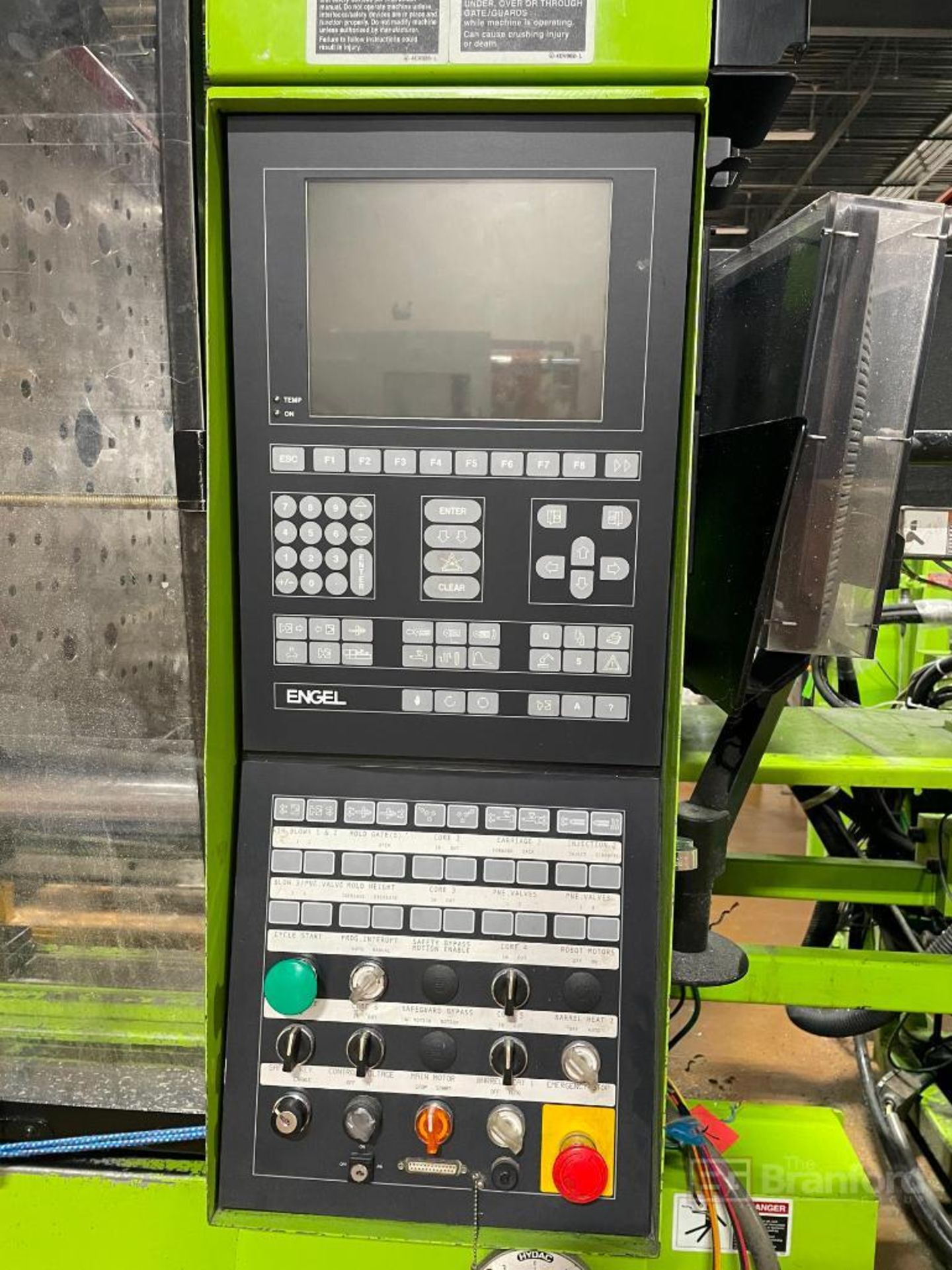 Engel Edge Engel TG 2550/500 US Injection Molding Machine, 500-Ton x 57.1-Oz & 4 ...