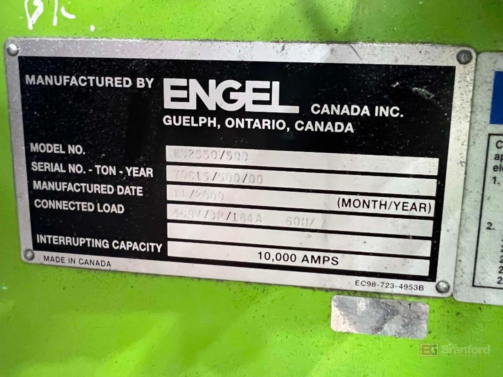 Engel ES 2550/500 AH Injection Molding Machine - Image 8 of 8