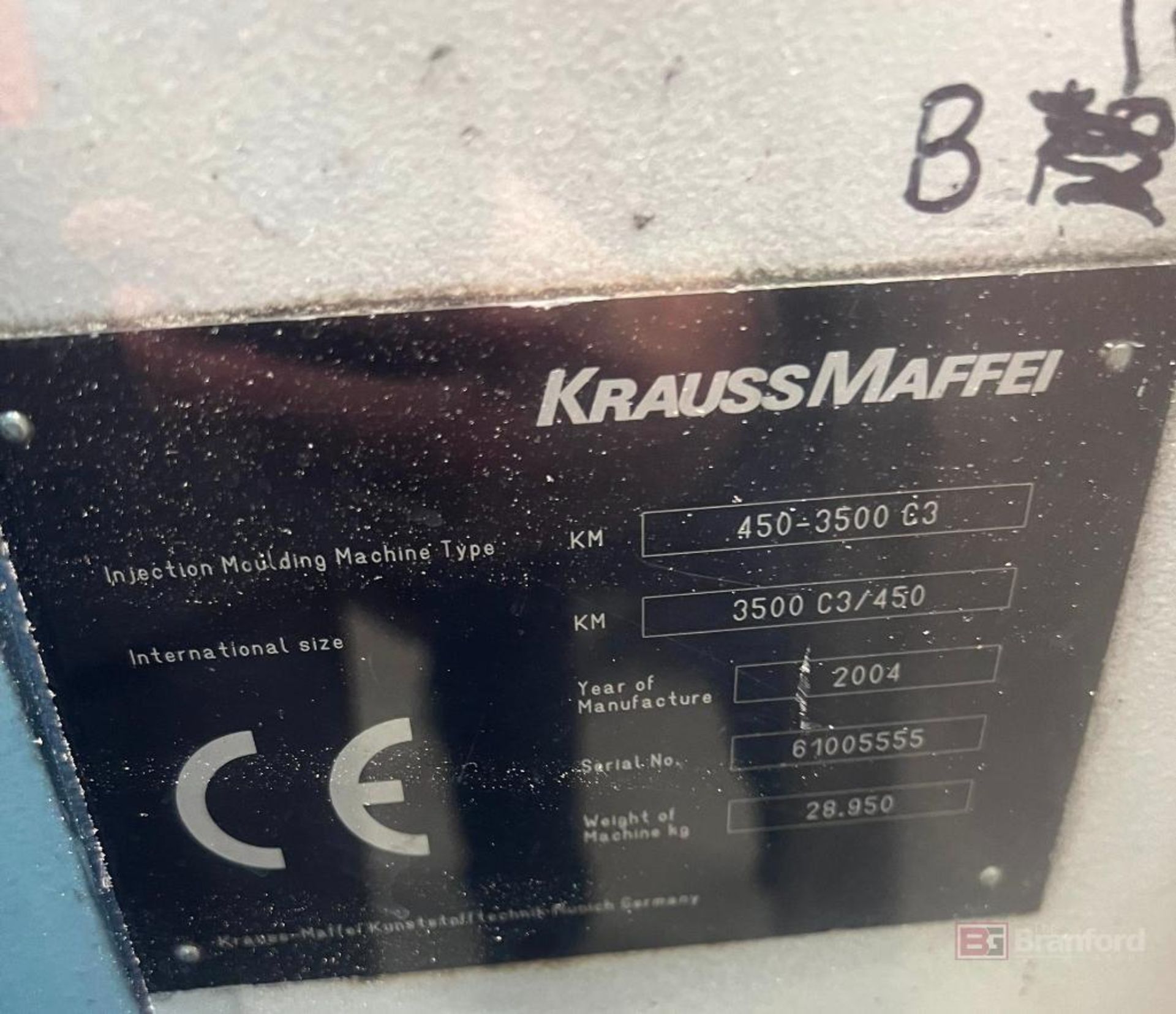 Krauss Maffei KM450-3500 C3 Injection Molding Machine - Image 4 of 4