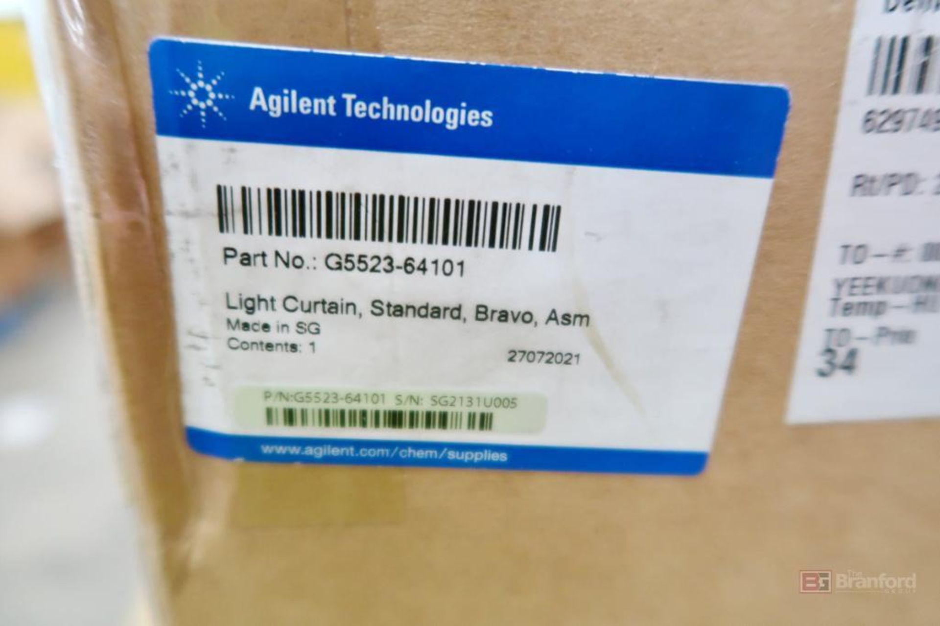 Agilent Light Curtains For Standard Barvo Arm - Image 2 of 2
