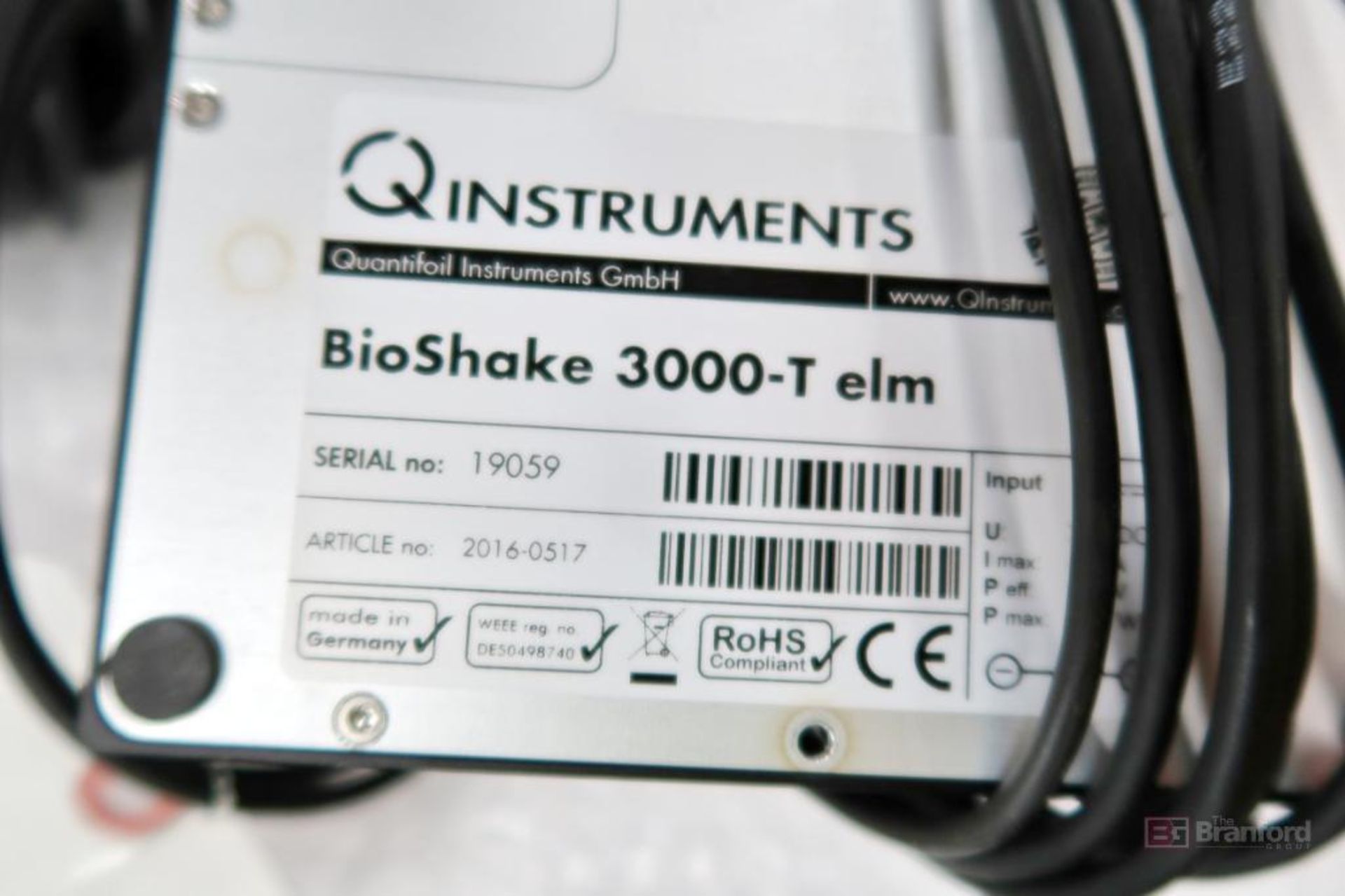 Q Instruments BioShake 3000-T elm Microplate Shaker - Image 2 of 2