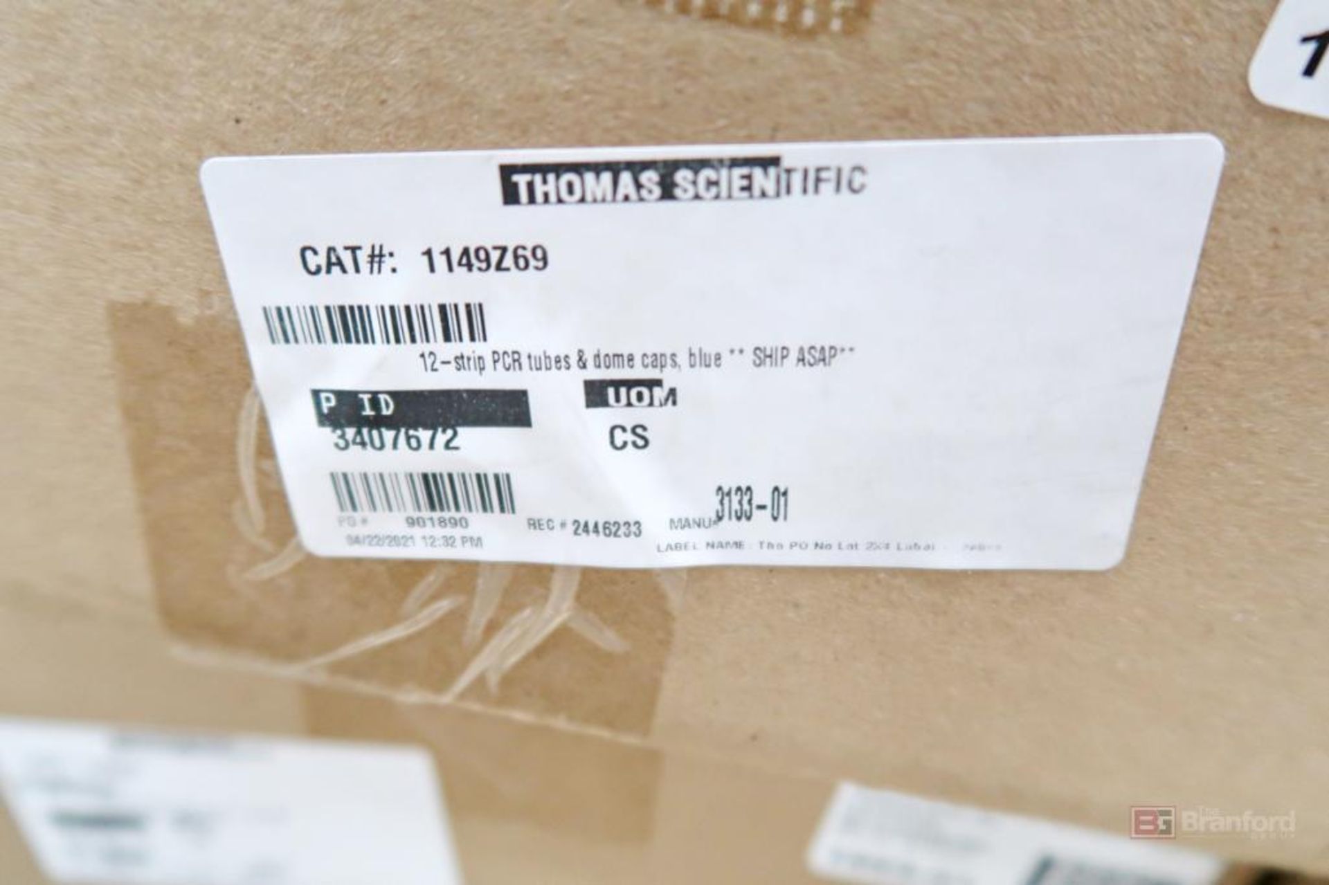 Pallet of Approx. (16) Cases of Thomas Scientific 12-Strip PCR Tubes & Dome Caps - Image 2 of 4