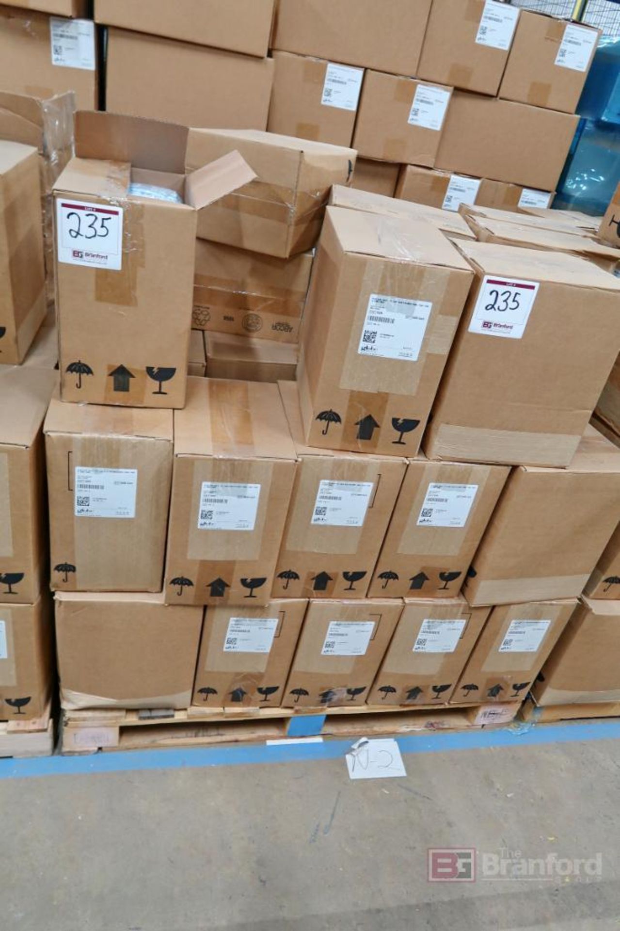 Pallet of Approx. (30) Cases of Globe Scientific Centrifuge Caps