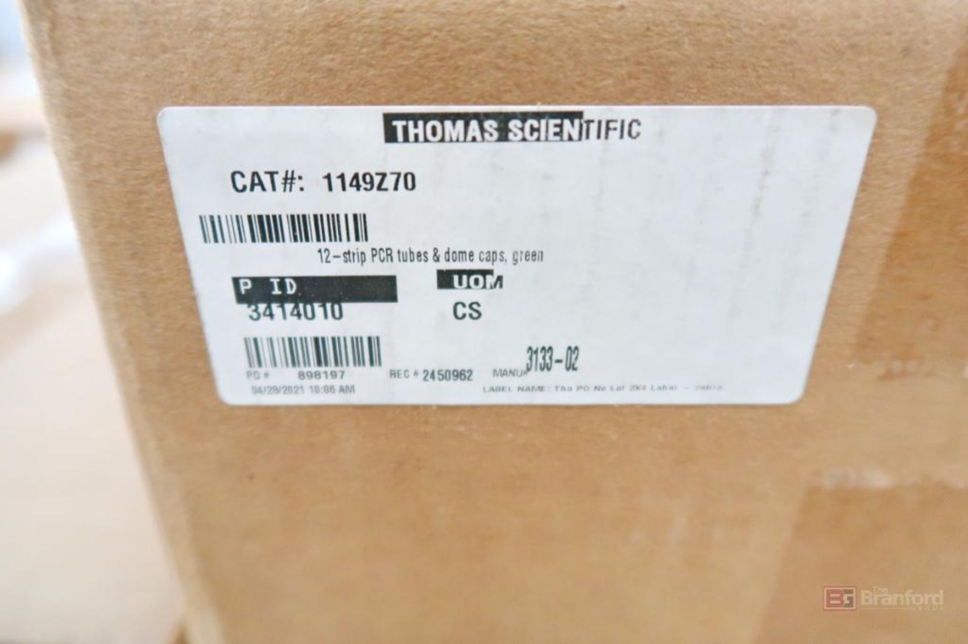 Pallet of Approx. (29) Cases of Thomas Scientific 12-Strip PCR Tubes & Dome Caps - Image 3 of 4