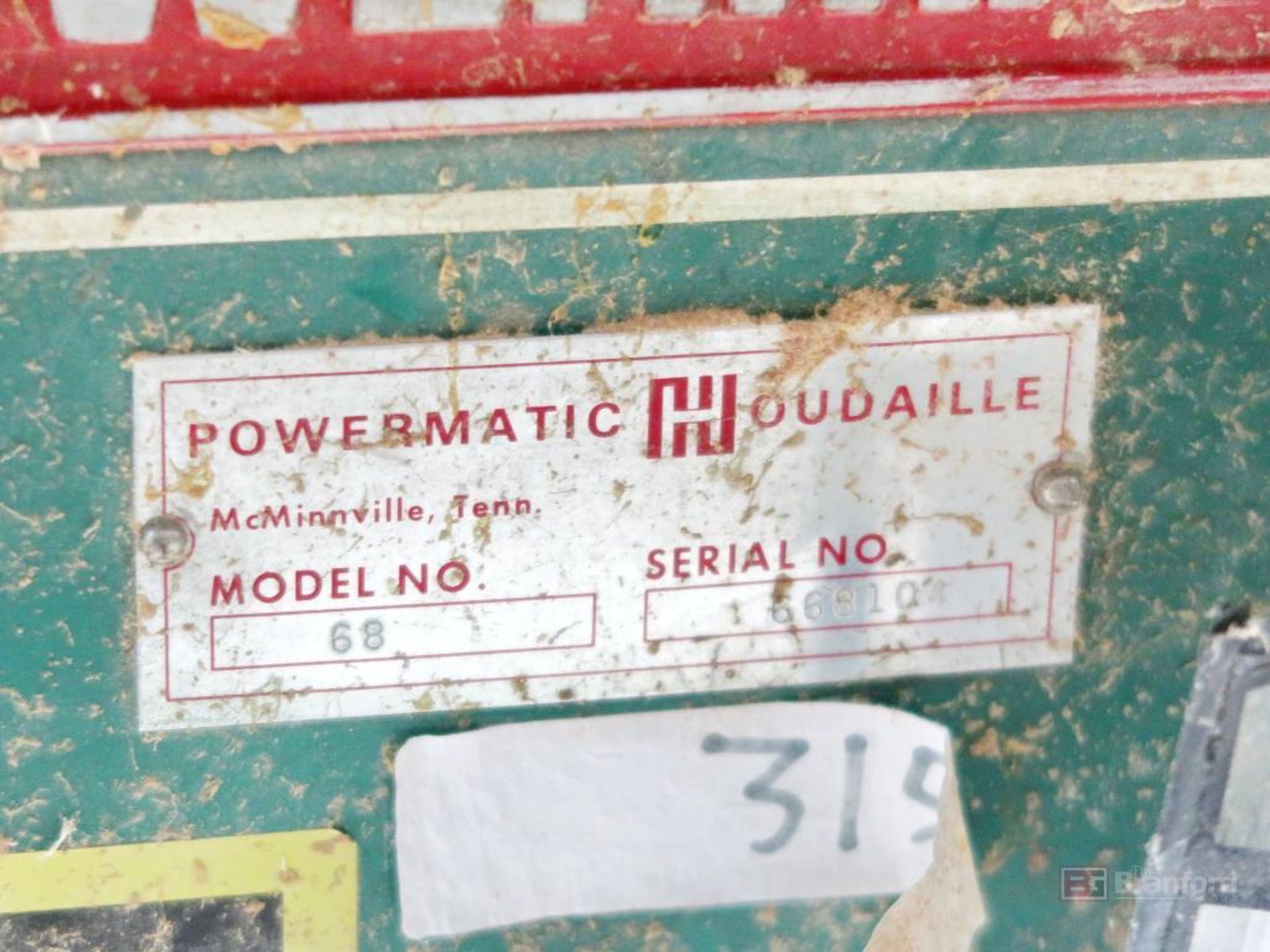 Powermatic Houdaille Model 68, Approx. 10" Table Saw - Image 3 of 3