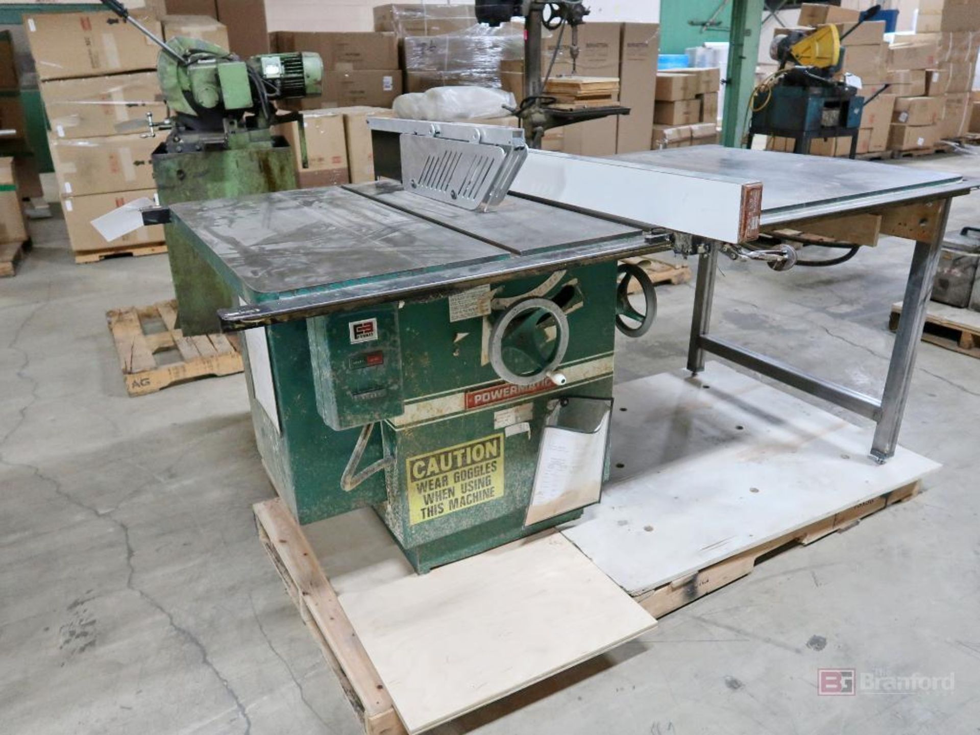 Powermatic Houdaille Model 68, Approx. 10" Table Saw - Image 2 of 3