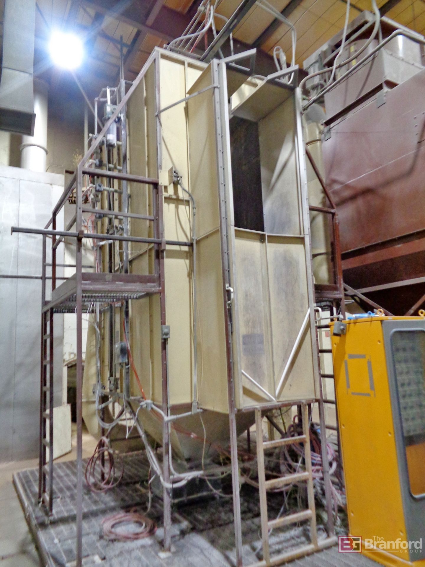 Thorid Automatic Powder Booth, Dust Collection, Cyclone System - Image 5 of 8