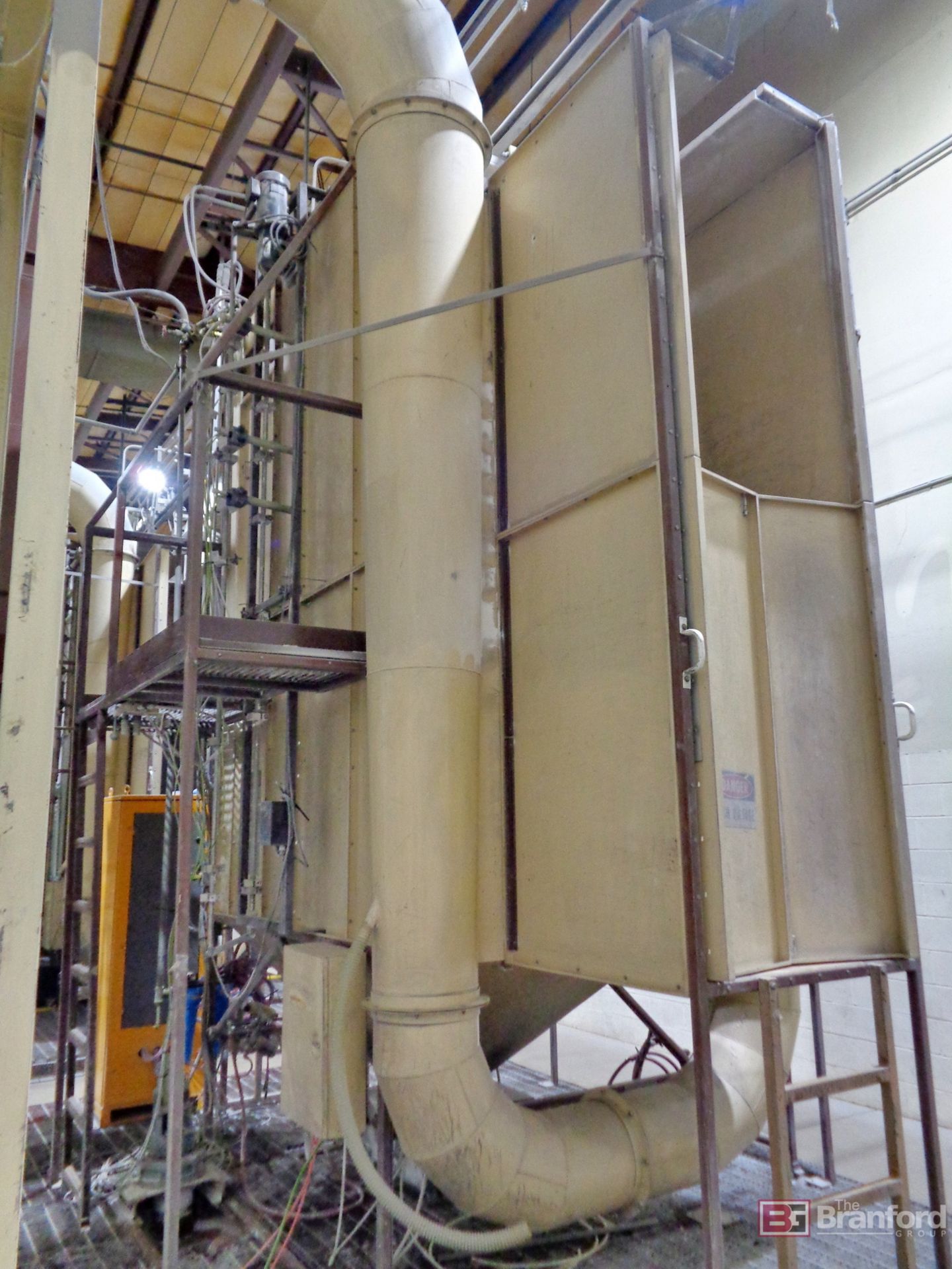 Thorid Automatic Powder Booth, Dust Collection, Cyclone System - Image 7 of 8
