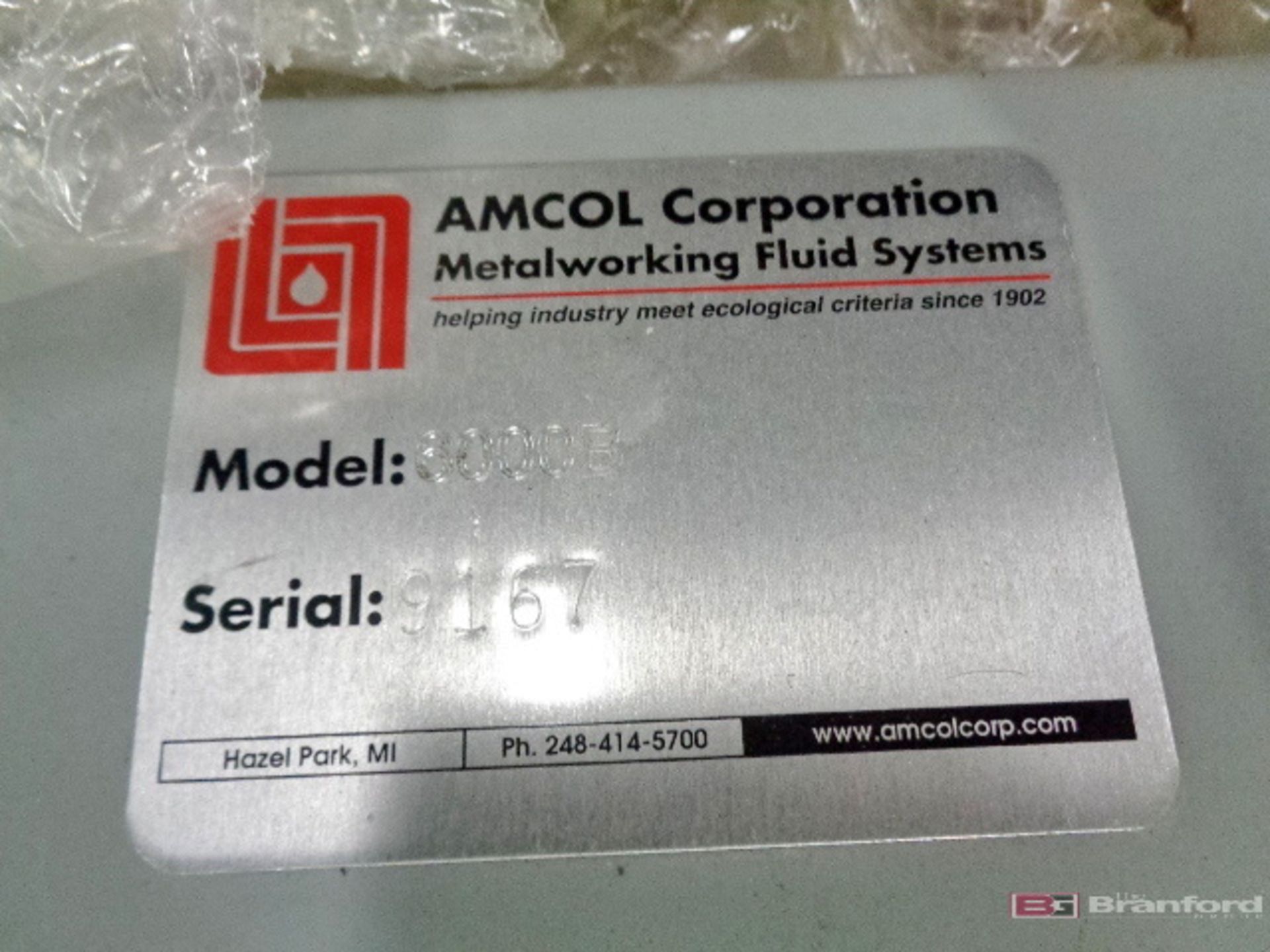 AMCOL Corp 6000B Metalworking Fluid Systems Control - Image 2 of 3