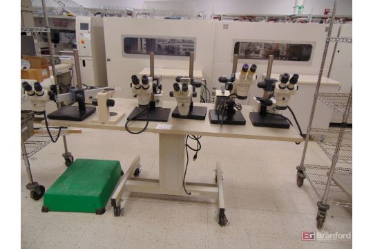 (5) Microscopes, Variable Zoom - Image 1 of 15