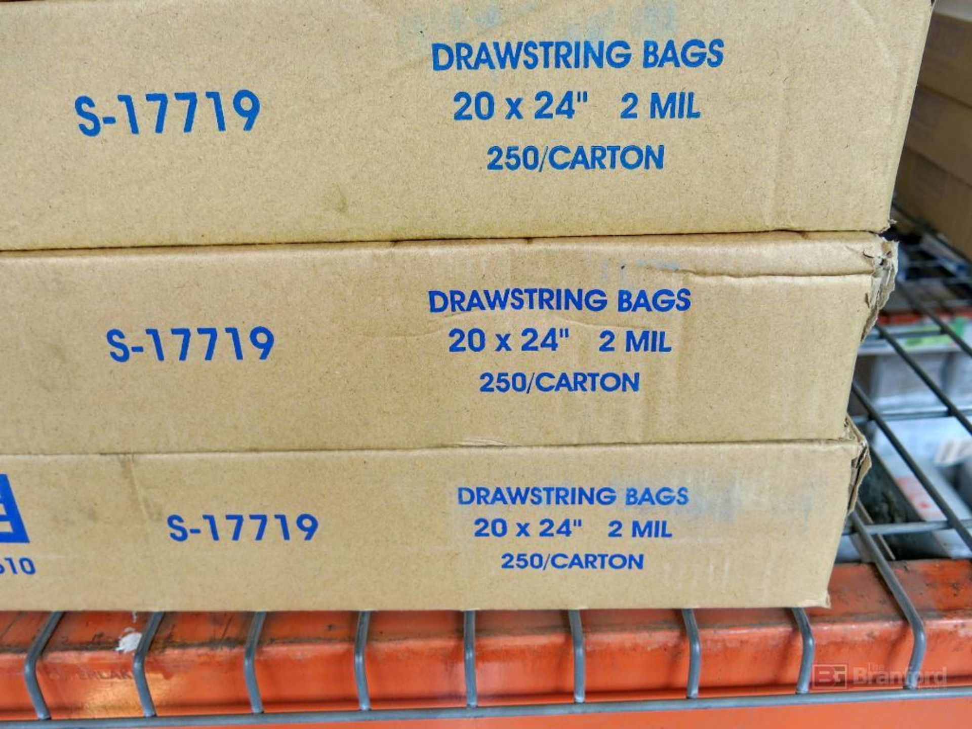 Large Lot of Uline Drawer String Bags, Uline Slider Zip Bags - Image 4 of 4