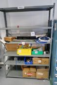 Shelving unit w/ contents