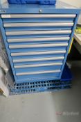 9-Drawer Lista cabinet w/ contents