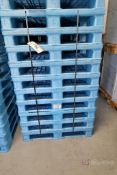 (10) NSF compliant Plastic Pallets