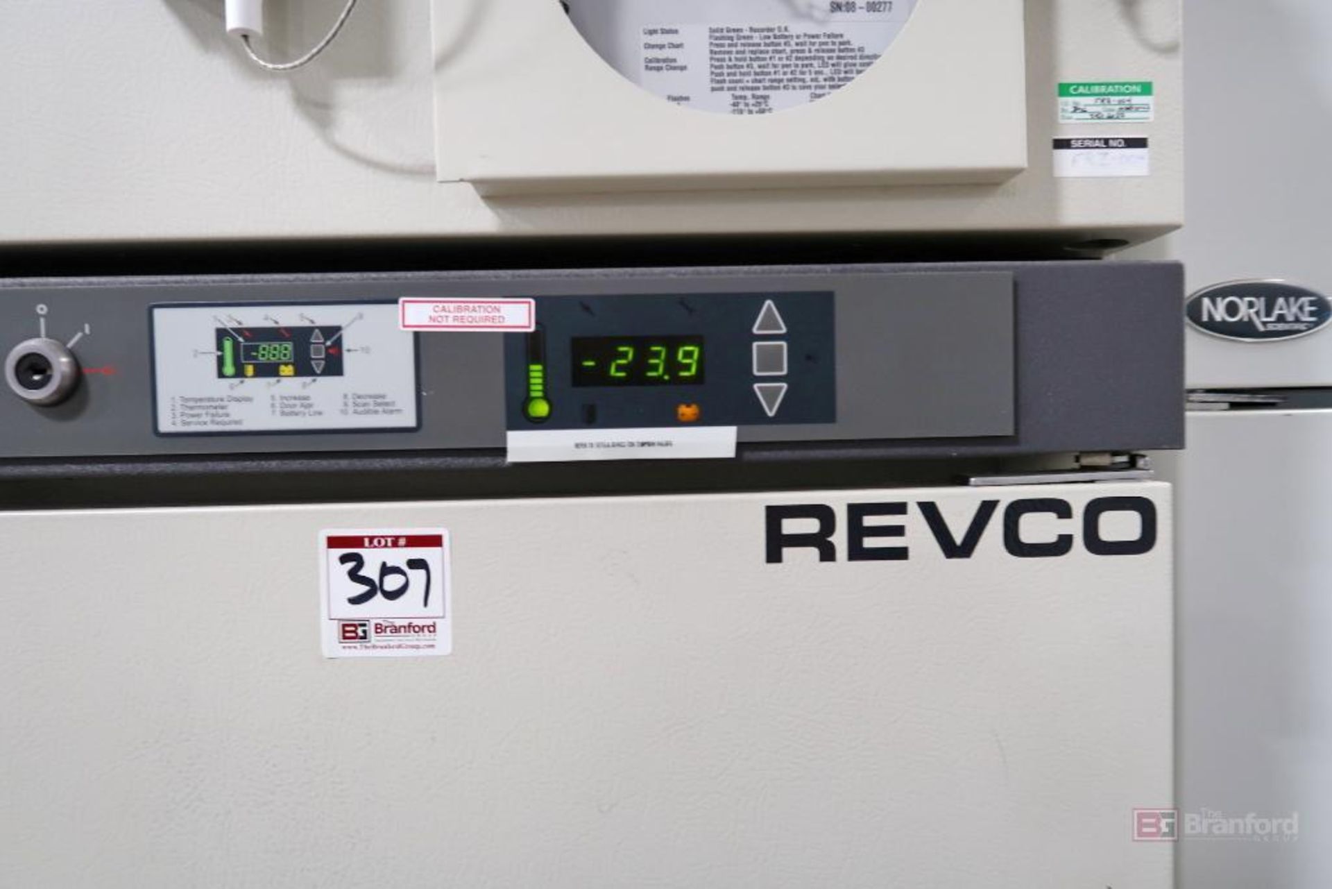 Revco single stage system refrigerator - Image 2 of 2