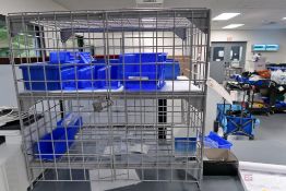 Lockable storage cage