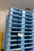 (10) NSF compliant Plastic Pallets