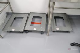 (3) Uline Square Dolly’s