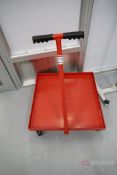 Small red dolly w/ handle
