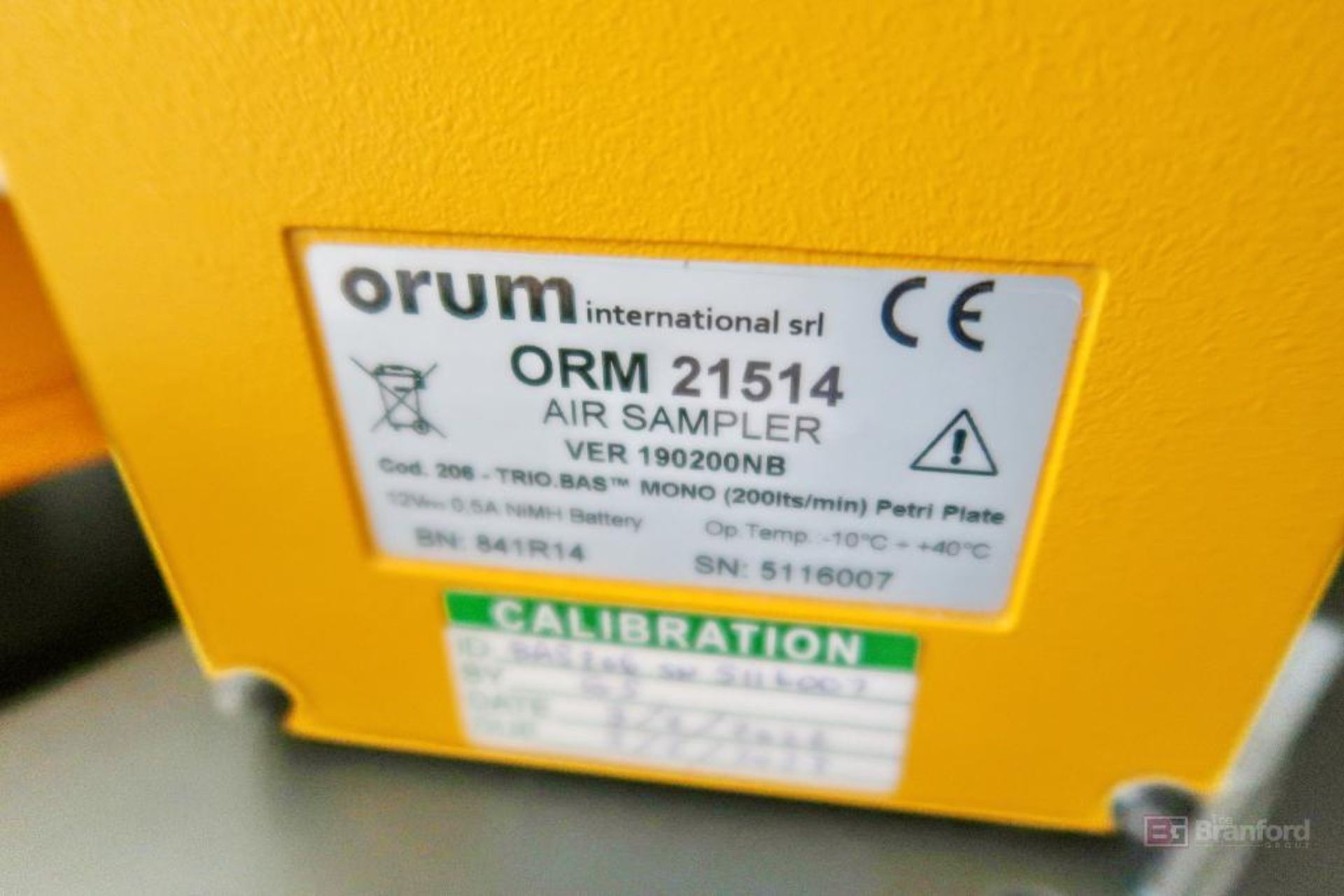 Orum ORM 21514 Air sampler - Image 2 of 2