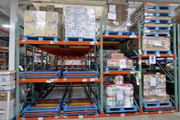 (3) sections of deep flow racking