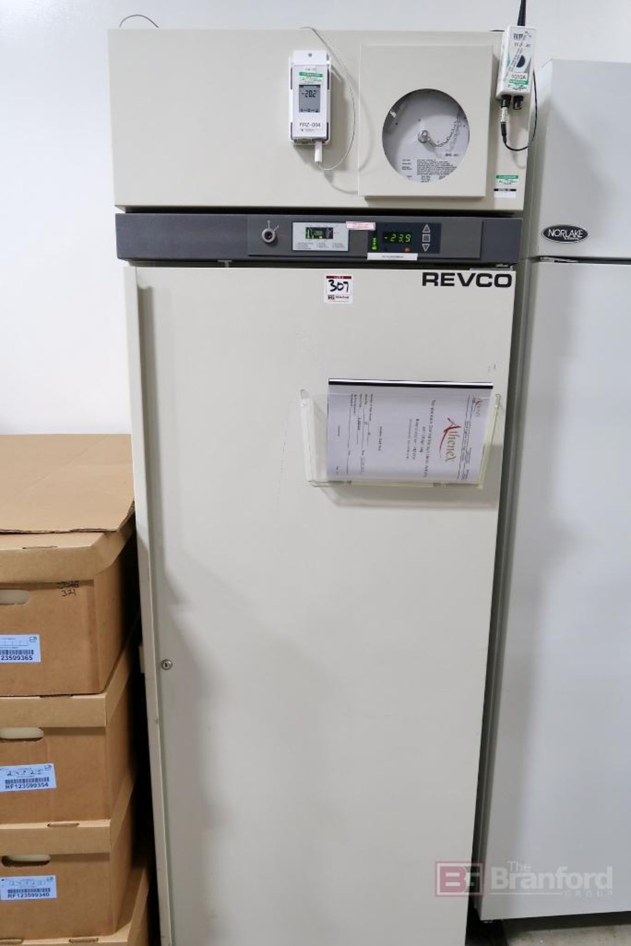 Revco single stage system refrigerator