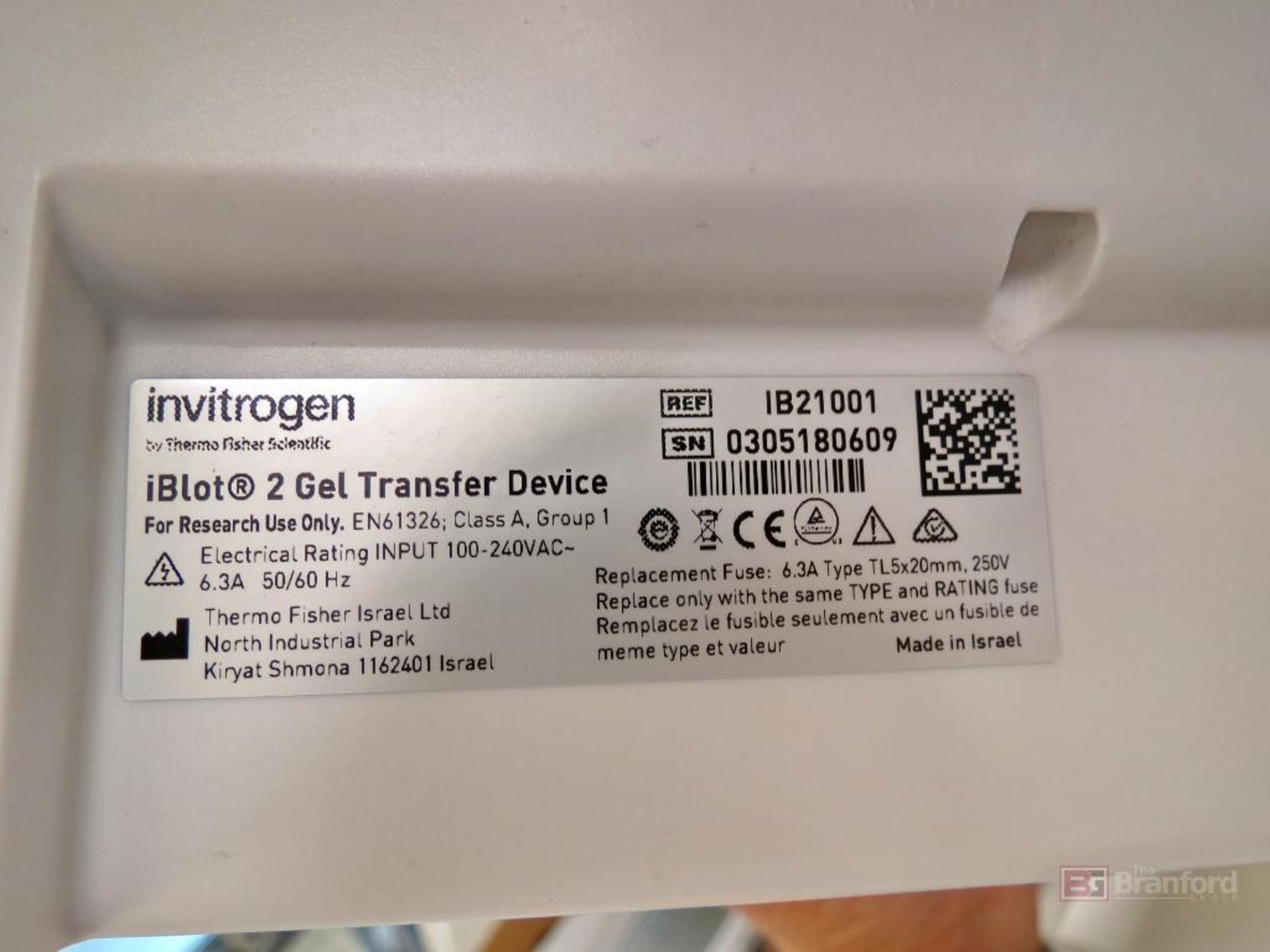 Thermo Invitrogen iBlot 2 Gel Transfer Device Dry Blotting System - Image 2 of 2
