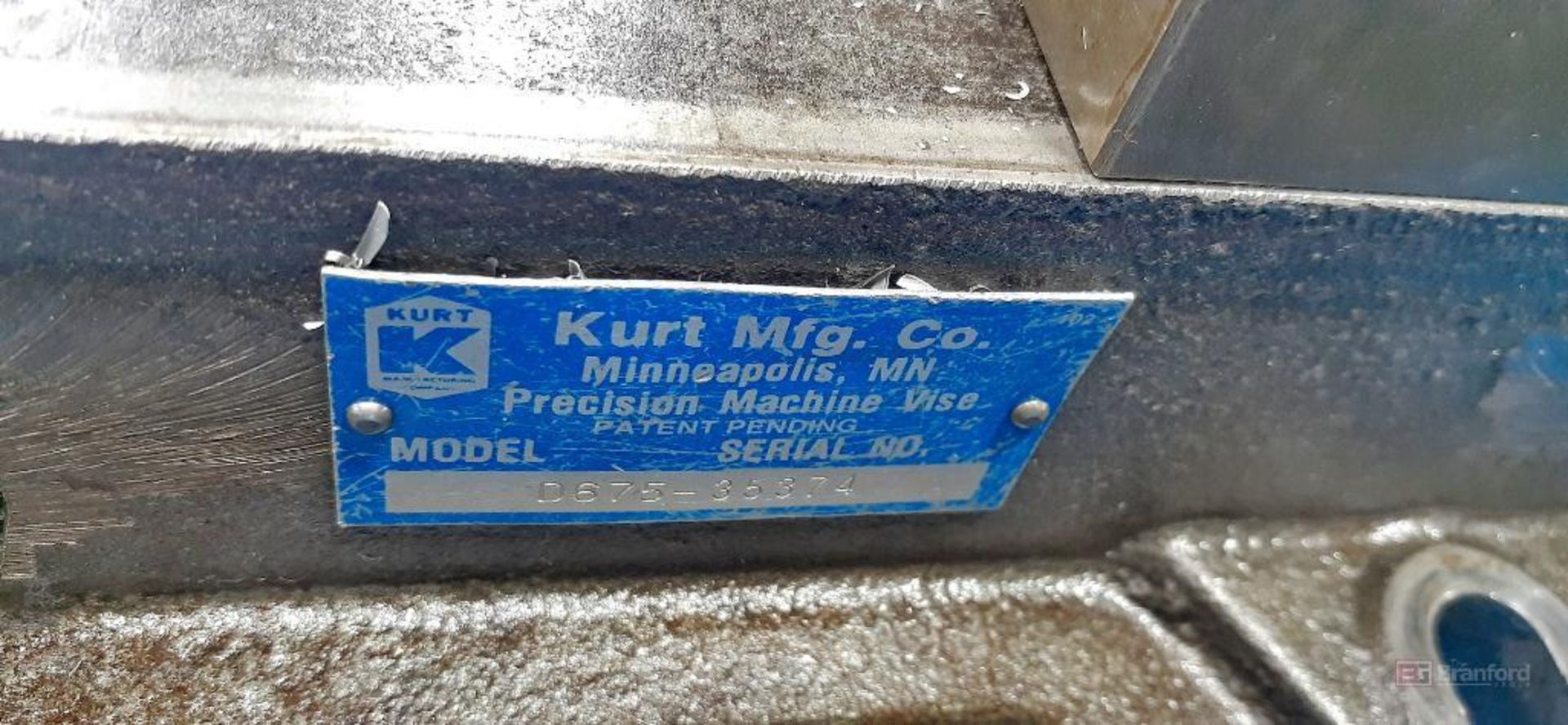 Kurt Model D675, 6" Machinist Vise - Image 3 of 3