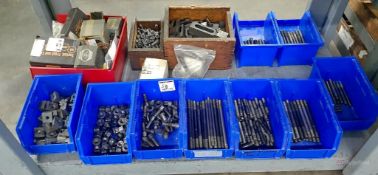 Lot of Machinist Hold-Down Clamp Tooling