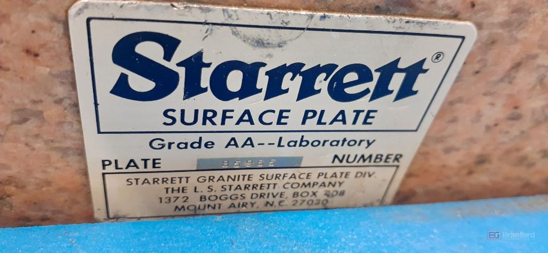 Starrett Granite Surface Plate - Image 3 of 4