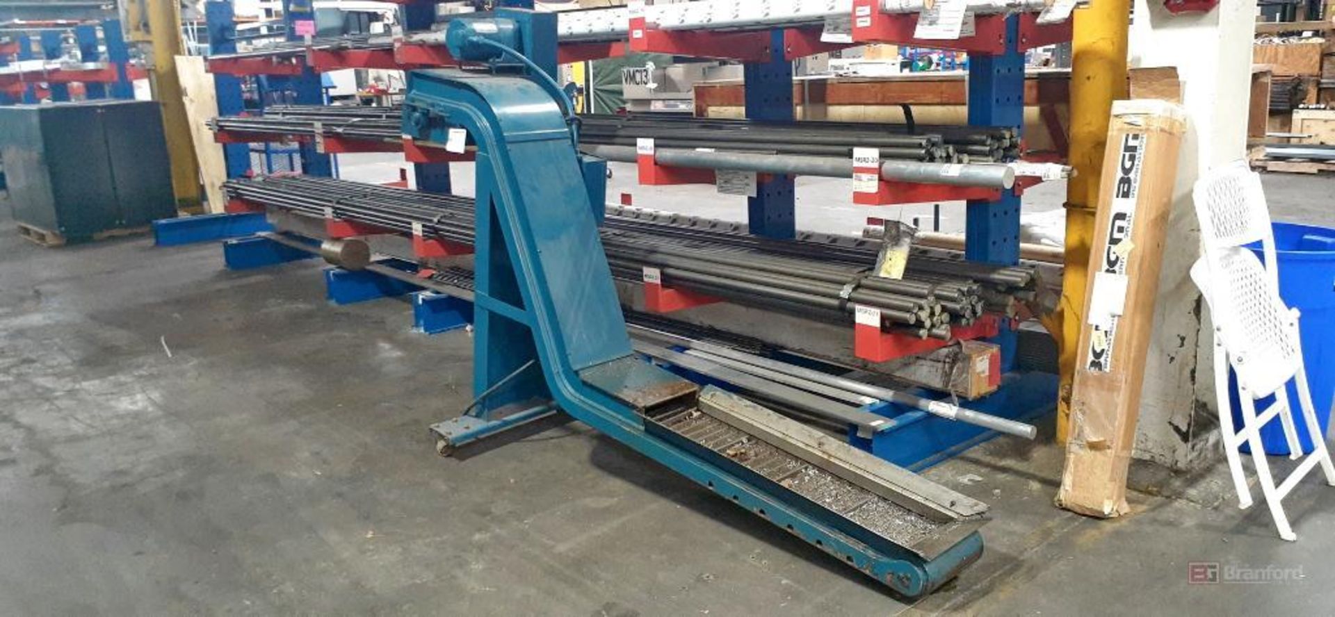 Turbo Conveyor Model 6575-8749, Chip Conveyor, S/N 334359