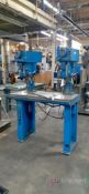 Clausing Model 1685, 2-Head Gang Drill Press