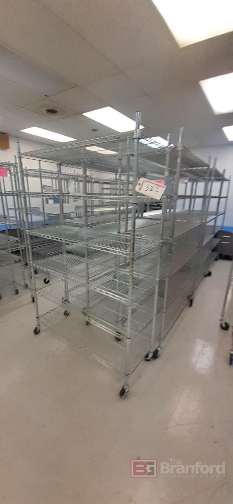 (10) 6-Tier Wire Carts