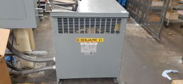 Square D CAT# EXN112T3H, Dry Type Low Voltage Distribution Transformer
