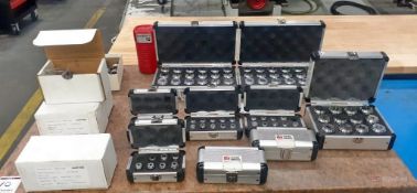 (7) Haas ER16 and ER32 Collet Kits