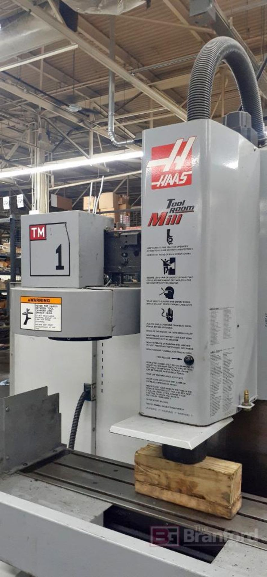 Haas Model TM-1, CNC Vertical Machining Center - Image 4 of 12