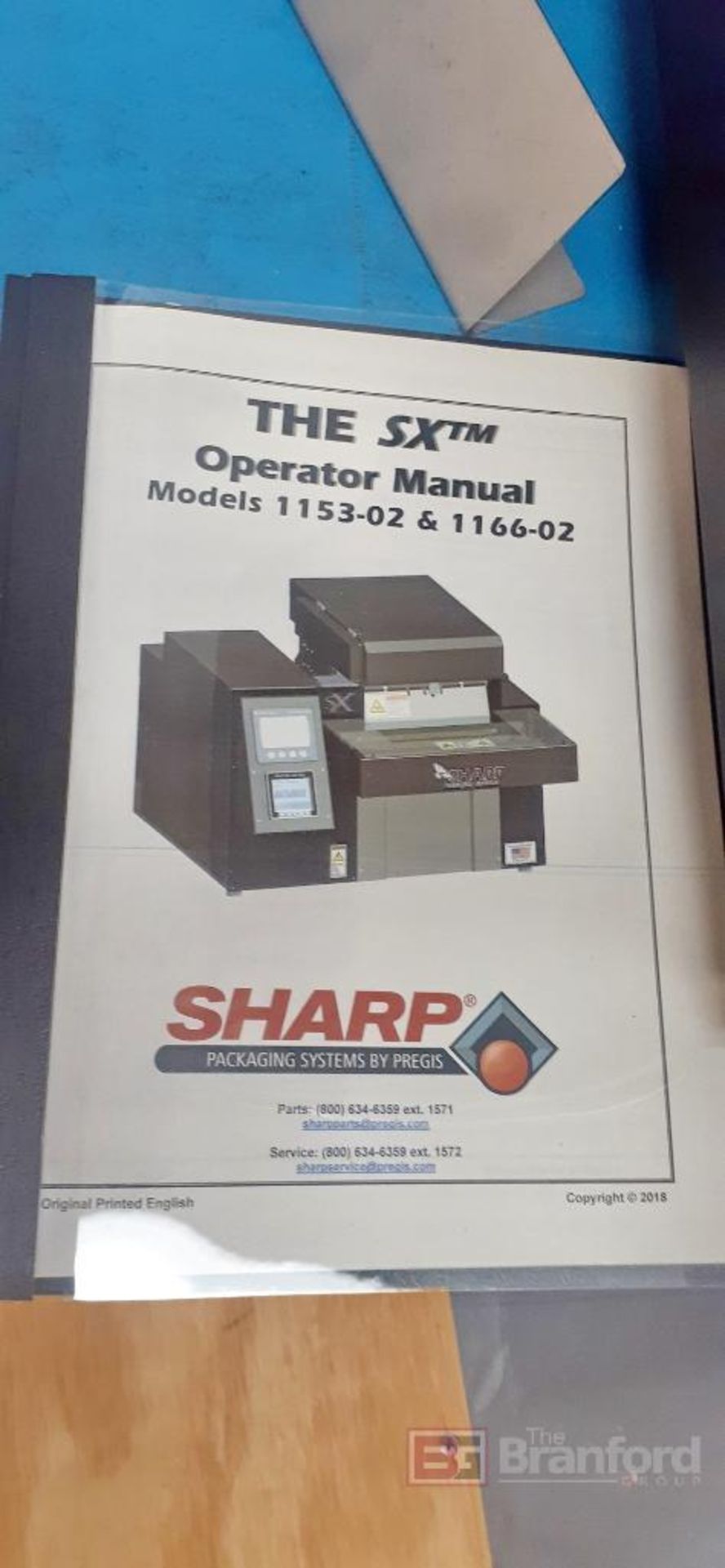 Sharp SXtm Model 1152-02, Continuous Roll Bagging System - Image 3 of 7