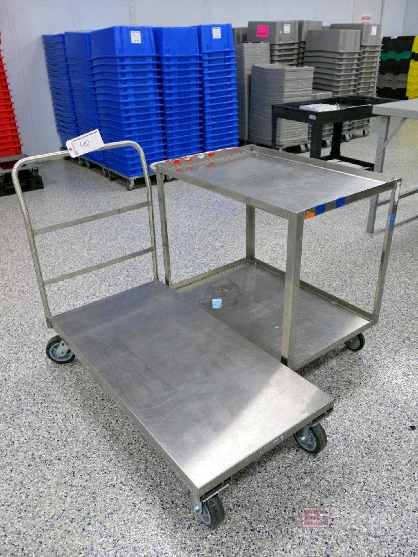 Stainless Steel Flatbed Cart, Stainless Steel Cart
