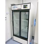 VWR Symphony Model SCCP-33 Double Glass Door Refrigerator