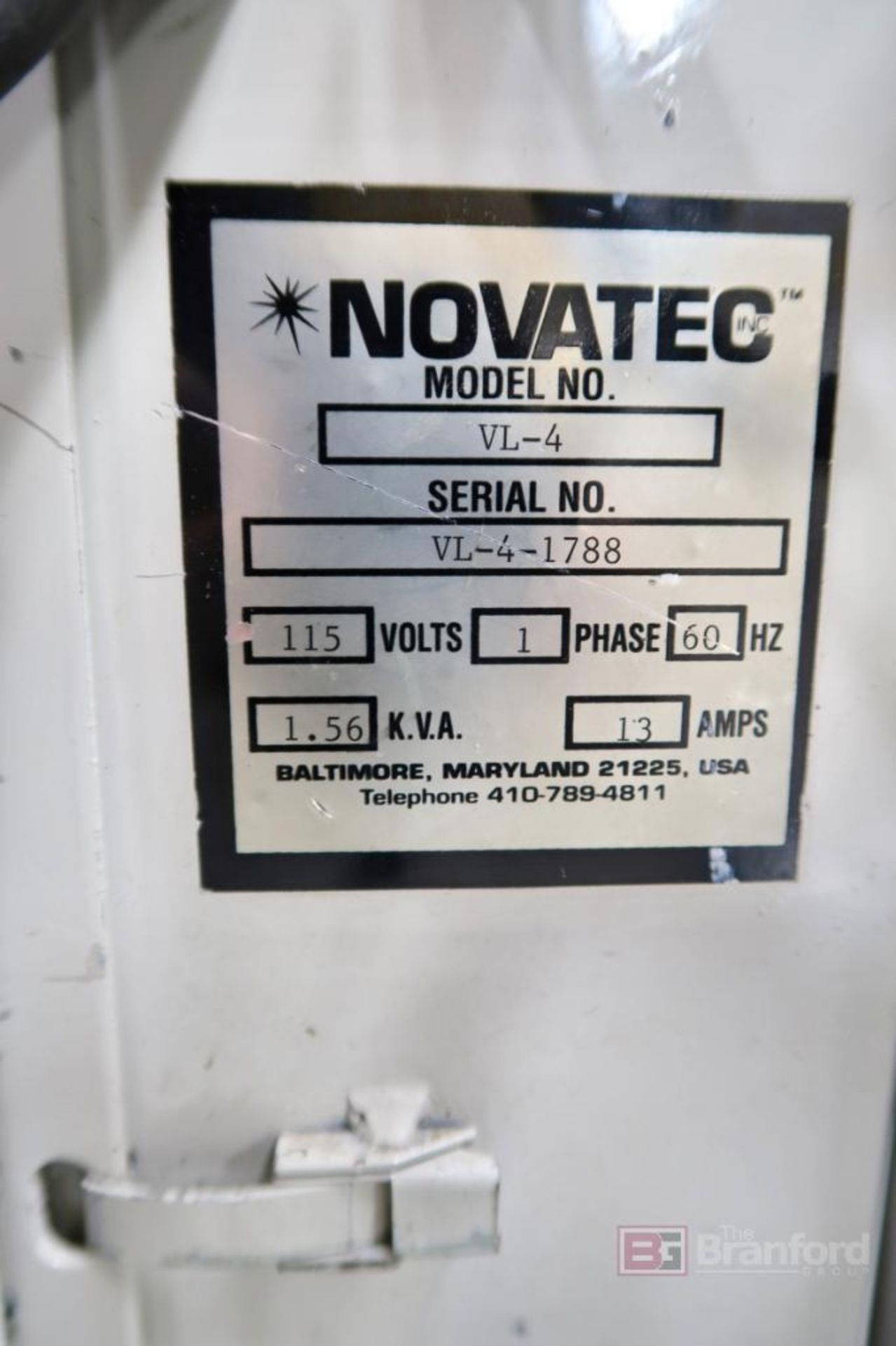 Novatec Dryer Model DCS-25 w/ 60-Lb Hopper - Image 7 of 9